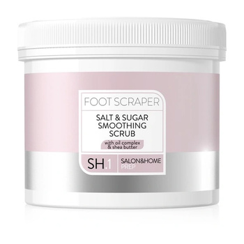 Glättendes Salz-Zucker-Peeling für die Füße mit einem Ölkomplex und Sheabutter von Victoria Vynn Pharm Foot FOOT SCRAPER 800 g