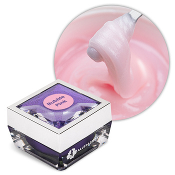 Gel acrylique de construction Allepaznokcie, sans HEMA/Di-HEMA, Bubble Pink, 30 g