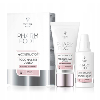 Victoria Vynn Pharm Foot reCONSTRUCTOR PODO NAIL SET UV/LED Nail Repair Kit
