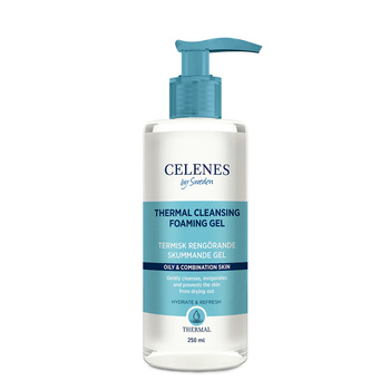 Gel nettoyant thermal pour peaux grasses et mixtes Celenes by Sweden 250 ml