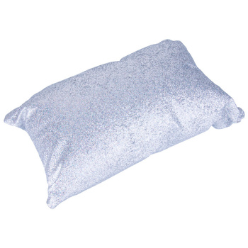 Accoudoir avec coussin de manucure à paillettes holographiques