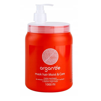 Masque hydratant pour cheveux fins et abîmés à l'huile d'argan Stapiz Argan De 1000 ml