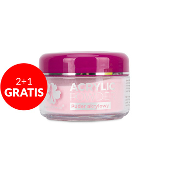 2+1 gratuit Poudre acrylique pour ongles Allepaznokcie Intense Pink Acrylic Powder 30 g n° 8