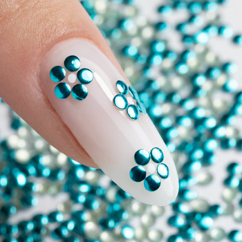 ShinePins : clous lisses, strass, décorations pour ongles, mini NTN Premium n° 7, 5 g