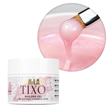 Gel de modelage thixotrope AlleLac Tixo Builder Gel TwinkleSecco 45 g