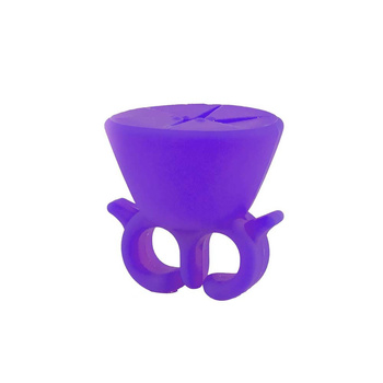 Support pour vernis à ongles, couleur violet