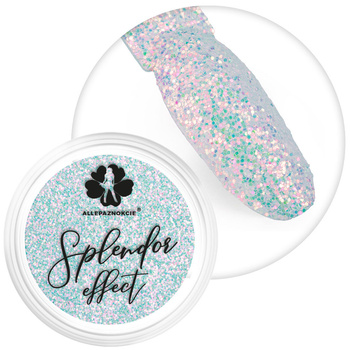 Poudre pour ongles Splendor Allepaznokcie, pot de 2 g, n° 3