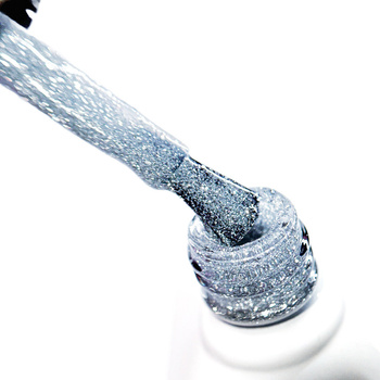Smalto ibrido Molly Nails Flashing Lights Bling it Back senza HEMA/Di-HEMA 8 g n. 567