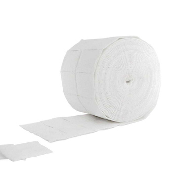 Cotons démaquillants non pelucheux, 12 couches, 50 pièces