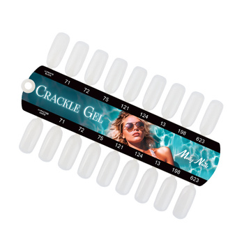 Vorlage zum Bemalen mit Molly Nails Crackle Gel