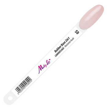 Rubber Base 2-in-1 Camouflage Nectarine Nude No. 5 stick template