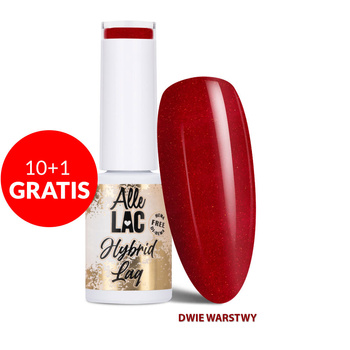 10 + 2 gratuits - Vernis hybride LED/UV Gel Polish n° 221 Édition limitée AlleLac sans HEMA/Di-HEMA, 5 g