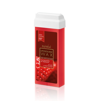Cire à épiler en rouleau Italwax à la fraise, 100 ml
