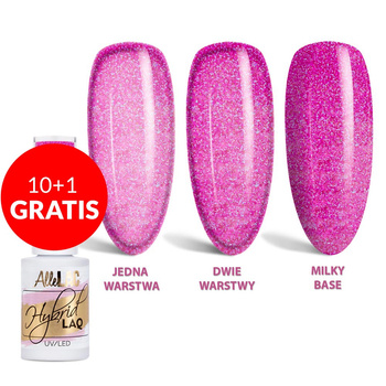 10 + 2 gratuits - Vernis hybride LED/UV Gel Polish n° 230 Édition limitée AlleLac 5 g