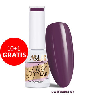 10 + 2 gratuits - Vernis hybride LED/UV Gel Polish n° 237 Édition limitée AlleLac 5 g