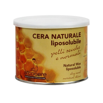 Cire dépilatoire Arcocere Natural en pot, 400 ml
