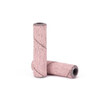 Capuchons pour manucure et pédicure, mandrins, embouts abrasifs, cylindres longs de 3 mm, grain 240, roses, 50 pièces