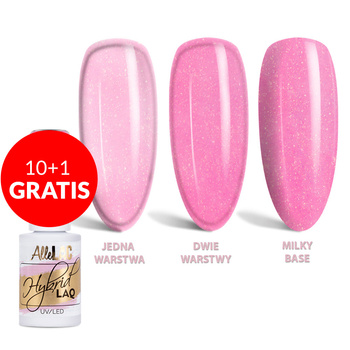 10 + 2 gratuits - Vernis hybride LED/UV Gel Polish n° 267 Édition limitée AlleLac 5 g