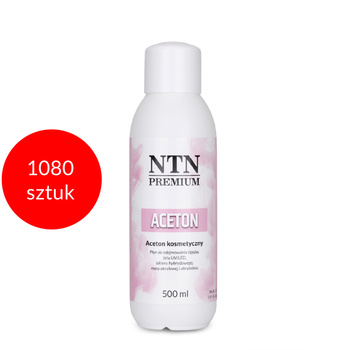 1080 pièces d'acétone cosmétique NTN Premium, liquide dissolvant pour vernis hybride, 500 ml