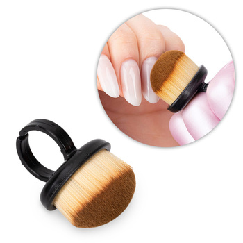 Pinceau dépoussiérant Molly Nails noir