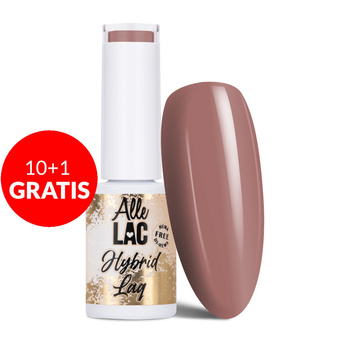 10 + 1 gratuit Vernis hybride à pigmentation intense AlleLac Édition limitée Sans HEMA/Di-HEMA 5 g N° 204