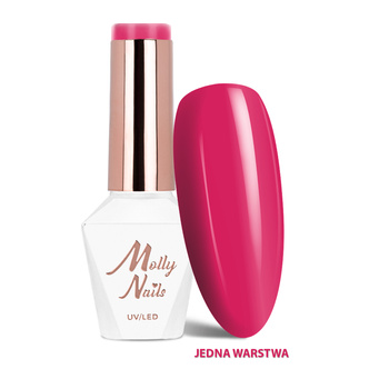 Vernis hybride LED/UV Gel Polish La Vie en Rouge n° 325 Sweet Romance MollyNails sans HEMA/Di-HEMA 8 g