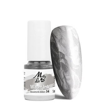 Water Ink MollyLac ART METALIC aquarelle pour décorations n° 34