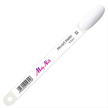 Modèle de bâtonnets ProArt Paste White Molly Nails n° 1
