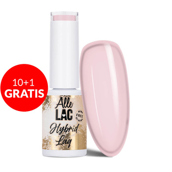 10+1 GRATUIT Vernis hybride AlleLac Wedding sans HEMA/Di-HEMA 5 g n° 140