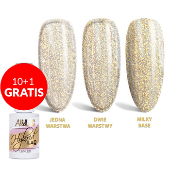 10 + 2 gratuits - Vernis hybride LED/UV Gel Polish n° 277 Édition limitée AlleLac 5 g