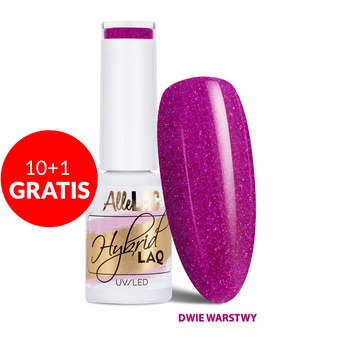 10 + 2 gratuits - Vernis hybride LED/UV Gel Polish n° 233 Édition limitée AlleLac 5 g