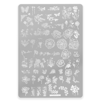 Plaque à motifs pour tampons plus-055