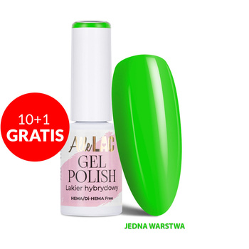 10 + 2 gratuits - Vernis hybride LED/UV Gel Polish Édition limitée Greens G8 Electric AlleLac sans HEMA/Di-HEMA 6 g