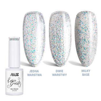 Vernis hybride LED/UV Gel Polish AlleLac x Rosie Beauty Glow sans HEMA/Di-HEMA, 6 g