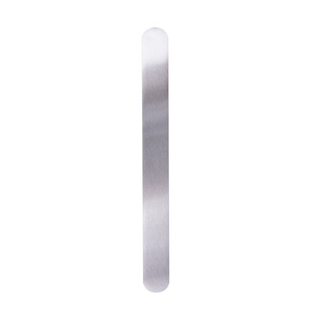Lime à ongles métallique droite, support pour disques abrasifs, 1 pièce