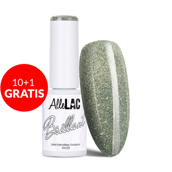 10 + 1 gratuit Vernis hybride AlleLac Brillant sans HEMA/Di-HEMA 5 g n° 133
