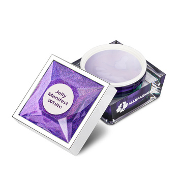 Gel de construction épais Jelly Manifest White Allepaznokcie 15 g