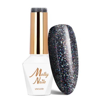 Vernis hybride Molly Nails Spotlight Nightingale sans HEMA/Di-HEMA, 8 g, n° 637