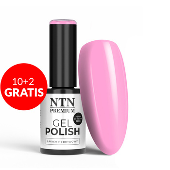 10 + 2 gratuits - Vernis hybride LED/UV Gel Polish NTN Premium Birthday Party Collection n° 49, sans HEMA/Di-HEMA, 5 g
