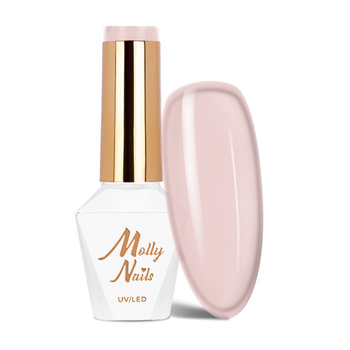 Vernis hybride Molly Nails French Manucure Rose Nude sans HEMA/Di-HEMA, 8 g, n° 135