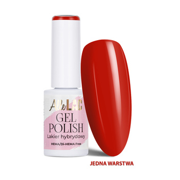 Vernis hybride LED/UV Gel Polish Reds R3 Radiant Red AlleLac sans HEMA/Di-HEMA 6 g