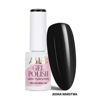 Vernis hybride LED/UV Gel Polish Browns B10 Black AlleLac sans HEMA/Di-HEMA 6 g