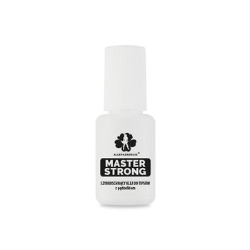Colle à ongles artificiels à séchage rapide avec pinceau Master Strong Nail Glue 8 g