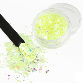Décoration pour ongles Broken Mirror Effect effet miroir brisé pot n° 08