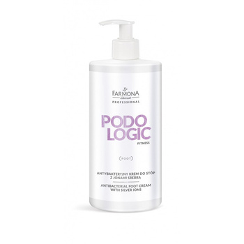 Crème antibactérienne pour les pieds aux ions d'argent Farmona Podologic Fitness 500 ml