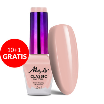 10 + 1 gratuit : Vernis à ongles classique Classic Nail Polish MollyLac n° 13, 10 ml