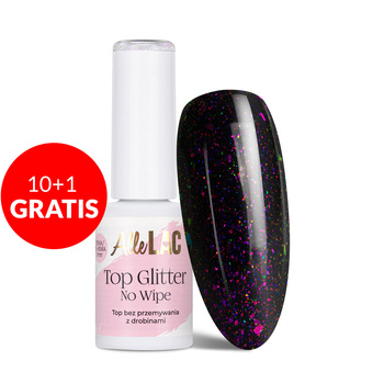 10 + 1 gratuit Top Glitter sans essuyage AlleLac Fairy sans HEMA/Di-HEMA 7 g