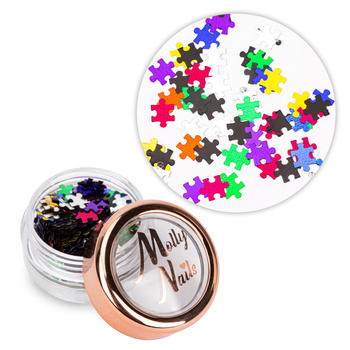 Décoration pour ongles « puzzle » Molly Nails 2 g