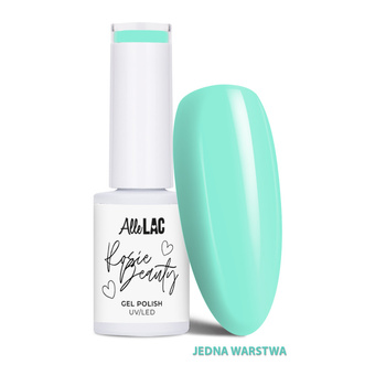 Vernis hybride LED/UV Gel Polish AlleLac x Rosie Beauty Spring Vibes Mint Ice Cream sans HEMA/Di-HEMA, 6 g