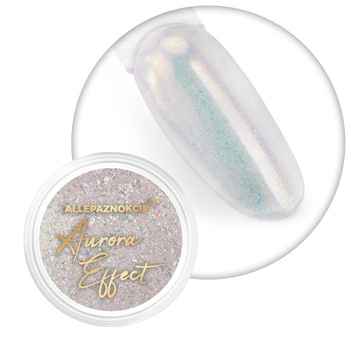 Poudre pour ongles Aurora Mirror Allepaznokcie Glow 0,3 g N° 4